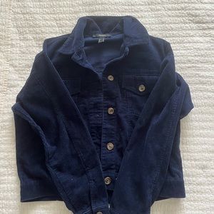 Forever 21 Corduroy, navy jacket